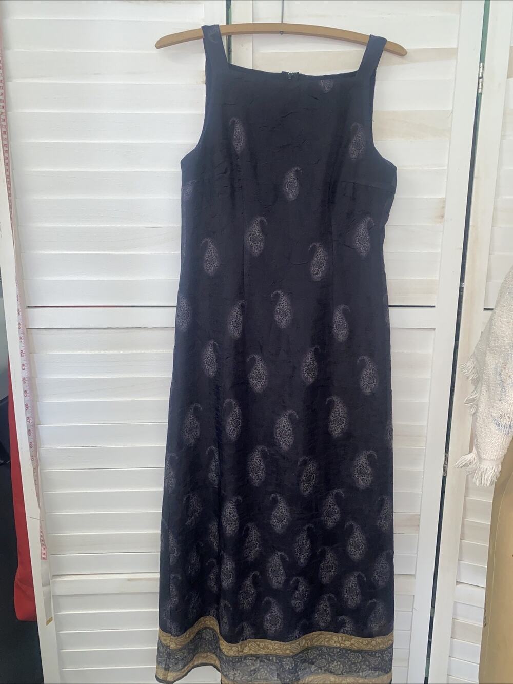 80s 90s Petite Sophisticate Sheath Dress Women's Sleeveless Lined Black 4P USA